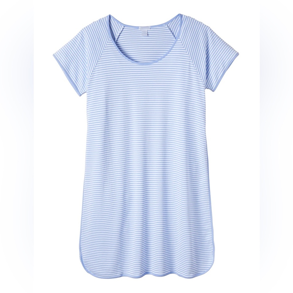 Pima Nightgown in Cornflower Size M